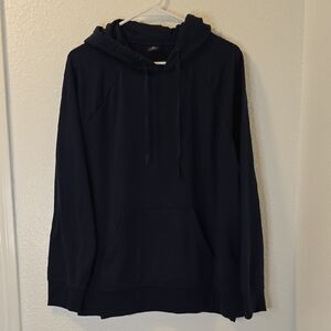 Athletic Works Dark Navy Pullover Hooded Sweatshirt